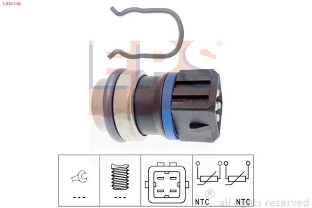 EPS Refrigerante Acqua Sensore Temperatura Made in Italy - OE Equivalente 1.830.146