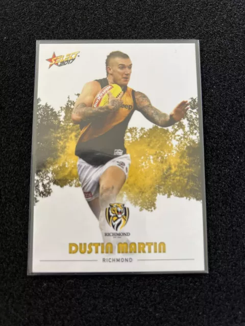 afl select richmond 2017 Dusty Dustin Martin card Base