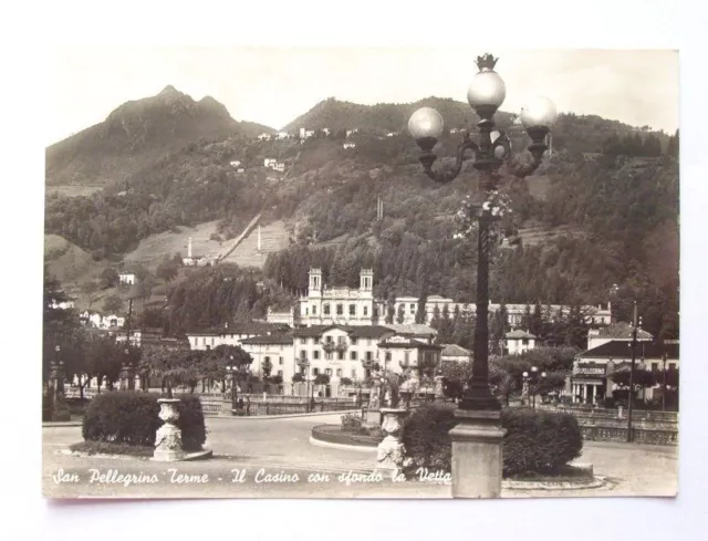 Cartolina San Pellegrino Terme - Il Casino 1948