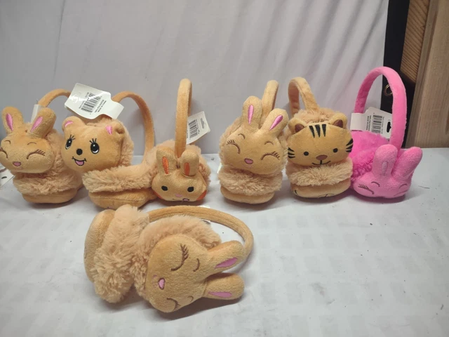 Lot Of Eight Kids Earmuffs New
