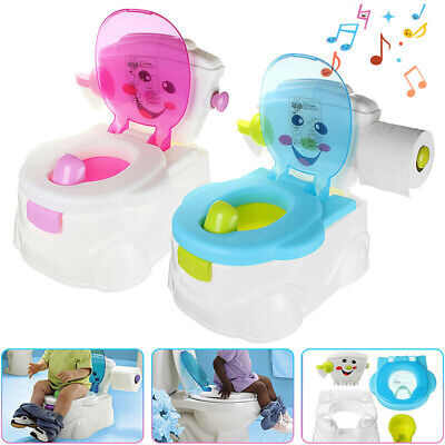 Pot De Toilette Fauteuil Wc Chaise Musical Pour Bebe Enfant Theme Toilet Trainer Eur 46 99 Picclick Fr