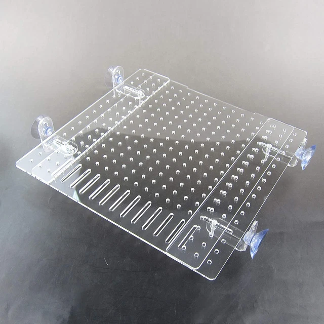 Pet - Rishi Aquarium Fish Tank Acrylic Divider Isolation Board (Suction Cup Incl