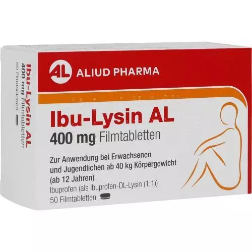 IBU-LYSIN AL 400 mg Filmtabletten 50 ST PZN 18021273