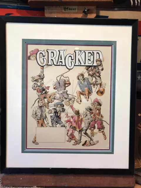 Original Cover Art Cracked Magazine #121 John Severin Comic Book