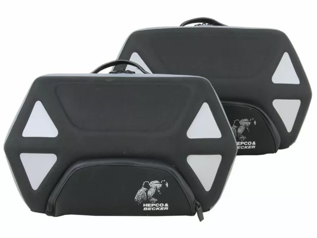 Hepco & becker Motorcycle Bags Side Royster 2 x 13 L Set For Support C-Bow 2