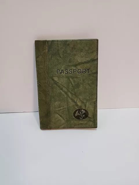 Buxton Genuine Leather Top Grain Cowhide Passport Holder