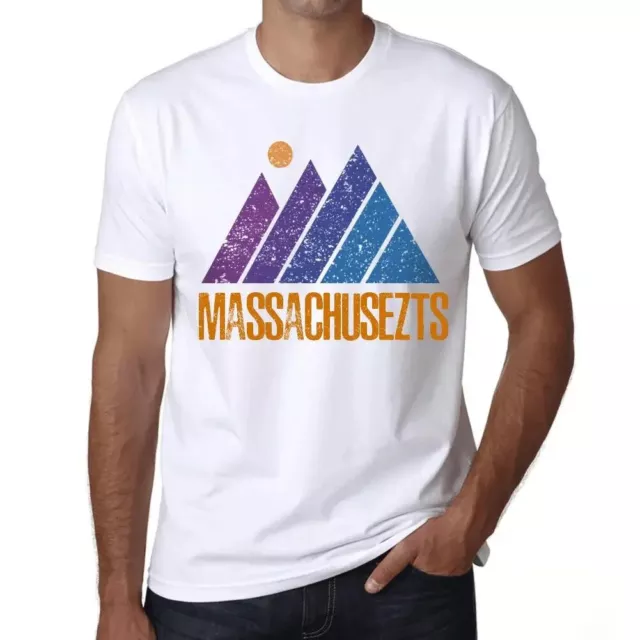 Uomo Maglietta Massachusetts Di Montagna – Mountain Massachusetts – T-shirt