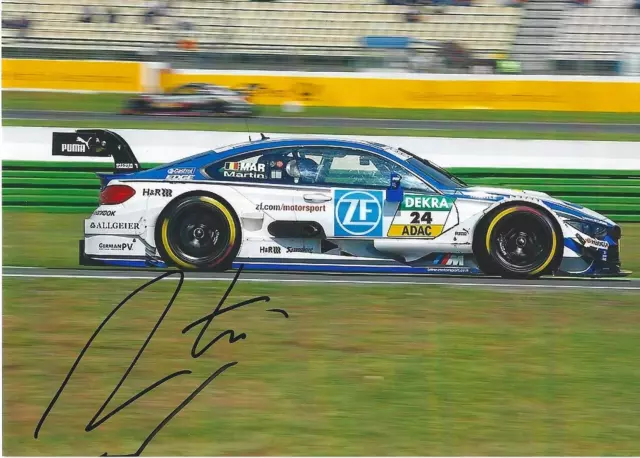 Maxime Martin - BMW M4 - DTM - 2014 - orginal signiert!