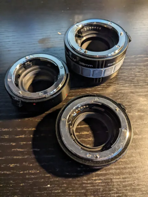 Kenko extension tube set - 12,20,36mm rings for Close-Up/Macro - Nikon AF mount