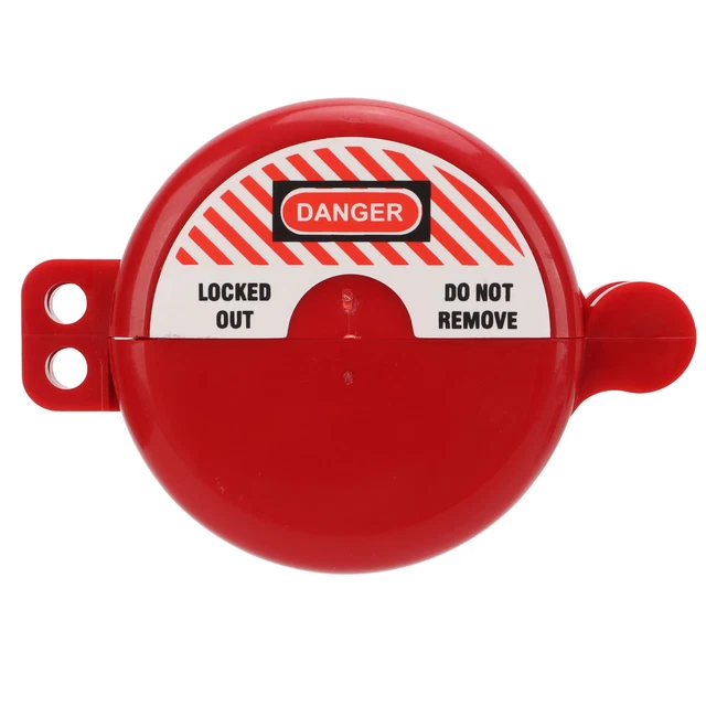 Blocco valvola tagout blocco con lucchetto di sicurezza resistente al calore agli urti Regno Unito