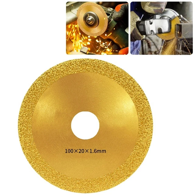 Disque de coupe diamant ultra dur pour acier métal pierre fer barre d'armature