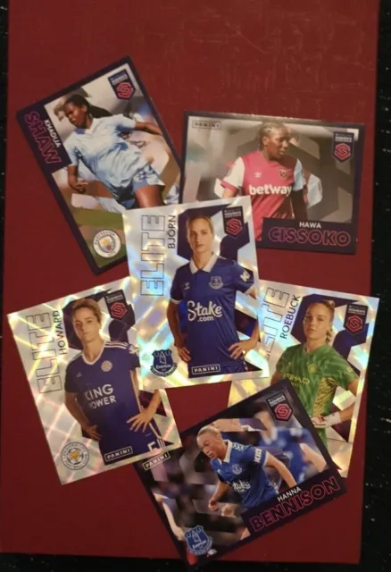 Panini Women Super League 2023 24 Choose Your Missing Stickers Brand New
