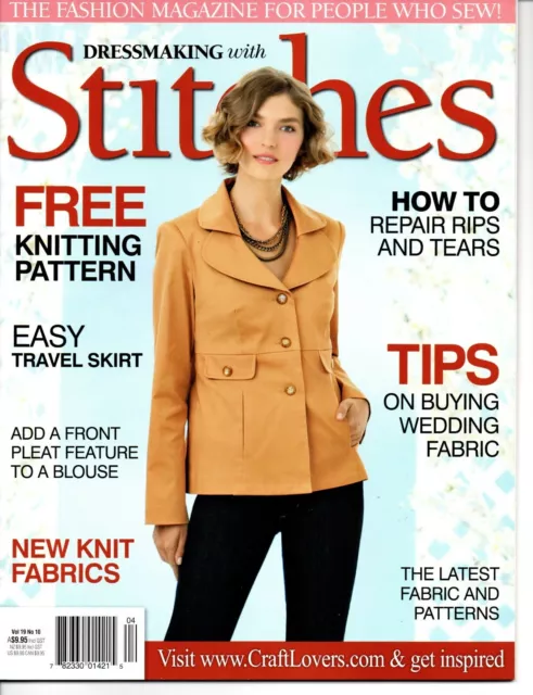 Dressmaking with Stitches Magazine Vol 19 No 10