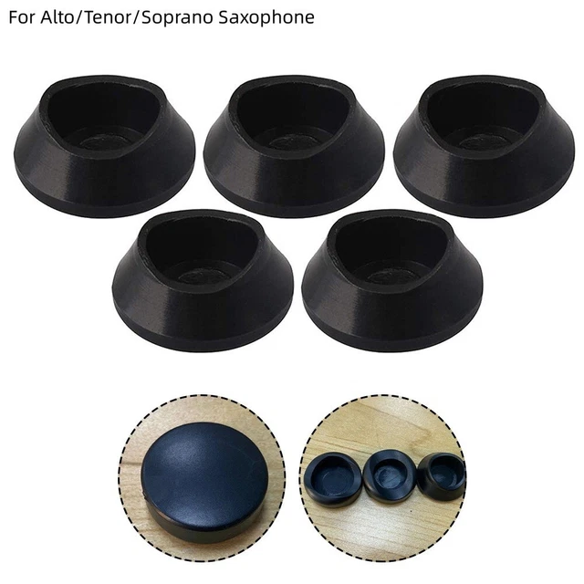 Ziyuan Coussin Repose-Pouce Saxophone En Caoutchouc - Protège-Doigt Confortable Pour Sax Soprano Et Ténor