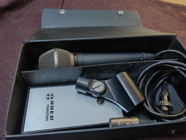 Microphone Telefunken TD25 TS Vintage - Allemagne, Boîte D'origine