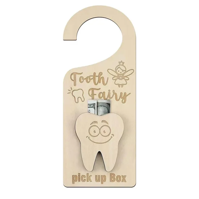 Caja de dientes de dormitorio sin rebabas decoración de dormitorio estable inspiradora caja de dientes de madera