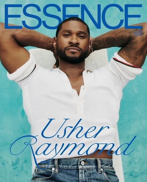 USHER RAYMOND Essence Magazine May 2025 June 2025 BRAND NEW 14