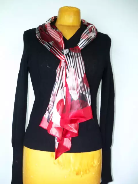 Womens Small Entier Classiques Cashmere V Neck Sweater & FREE Scarf  NO PILING