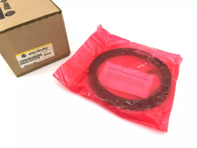 New Allen Bradley 80026-053-05-R Fiber Optic Cable 5.5 Meter Length