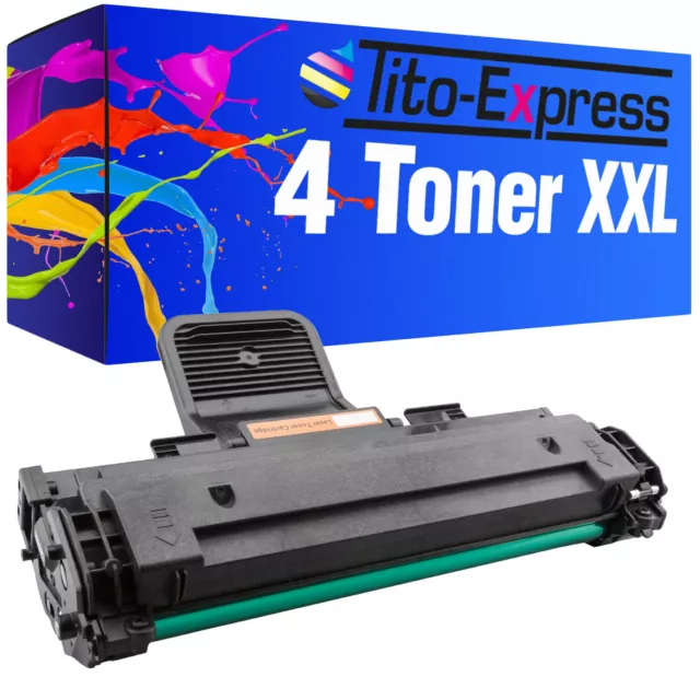 4x Toner ProSerie für Samsung ML-1910 MLT-D1052L ML 1910 ML 1911 ML 1915 ML 2525