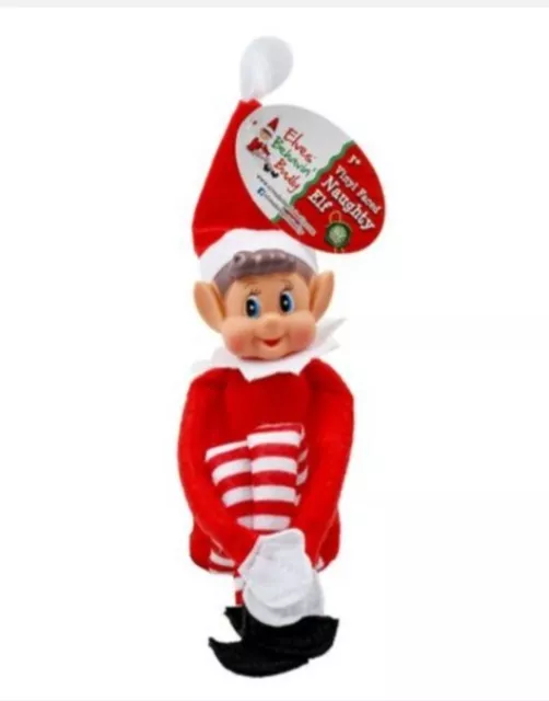 Christmas On The Shelf Naughty Elf Felt Doll Baby Toddler Elf Kids Toys Gifts