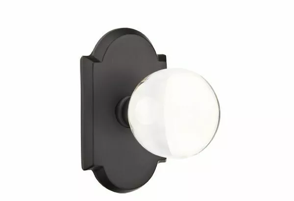 Emtek 7108-BL Bristol Crystal Knob with No. 1 Rosette (Open Box)