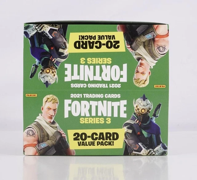 2021 Panini FORTNITE Series 3 HUGE JUMBO FAT Box-12 Factory Sealed Pack-240 Card