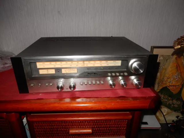 Vintage Rotel RX 803 Stereo Receiver, Verstärker