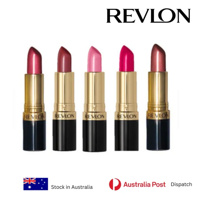 Revlon Super Lustrous Lipstick - Creamy Lush Vibrant Pick YOUR SHADE