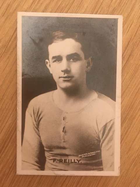 Blackburn Rovers Trade Card by Thomson 1923 Real Photographs - F. Reilly