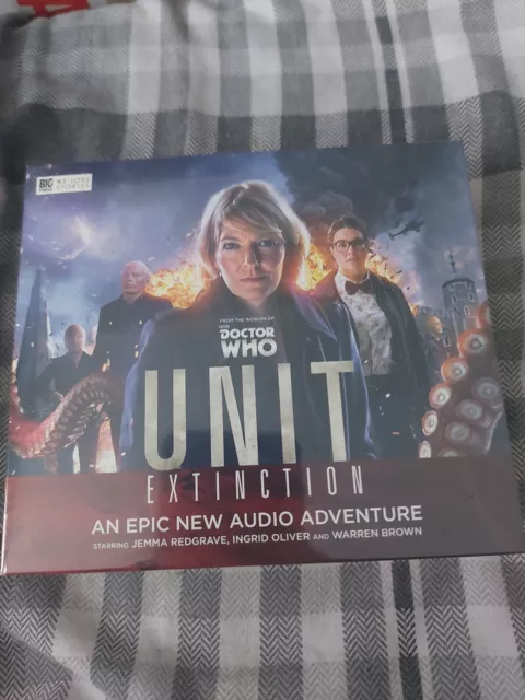 Doctor Who UNIT 1: Extinction, 2015 Big Finish Audio Book CD