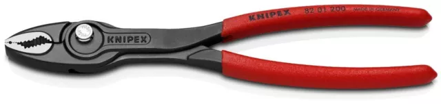 Knipex Tools TwinGrip Slip Joint  8" Pliers  82 01 200 New