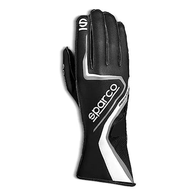 (TG. 12) Sparco 00255512NRBI Record 2020 Guanti Karting, Nero/N, 12 - NUOVO