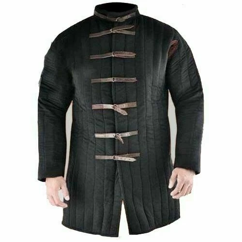 Gambeson de Type Médiéval Rembourré Armure Manteau