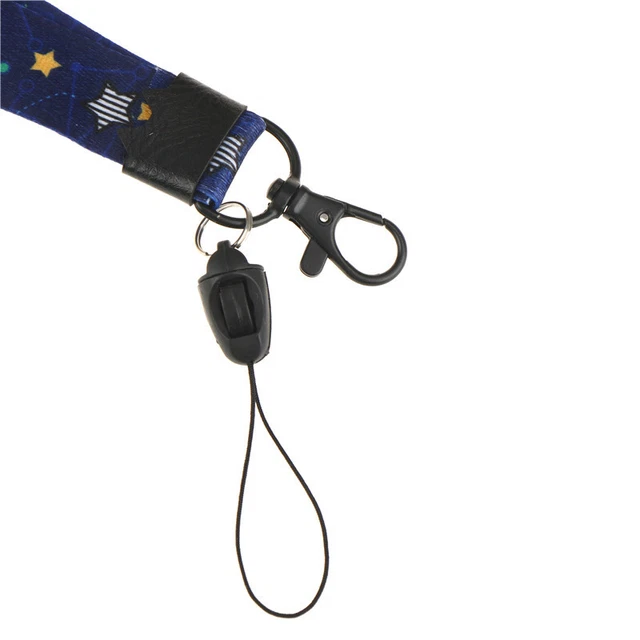 long cactus flamingo mobile phone card neck hanging lanyard straps rope band -wf