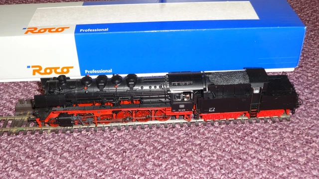 ROCO 63290 DAMPFLOK DB BR50 Kabinentender H0 digital in OVP EUR 150,00 ...