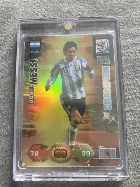 Panini Adrenalyn XL 2010 Lionel Messi Champion