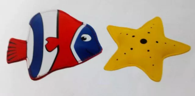 FASHY Tauchtiere FISCH SEESTERN Wasserspielzeug tauchen Tauchhilfe schwimmen