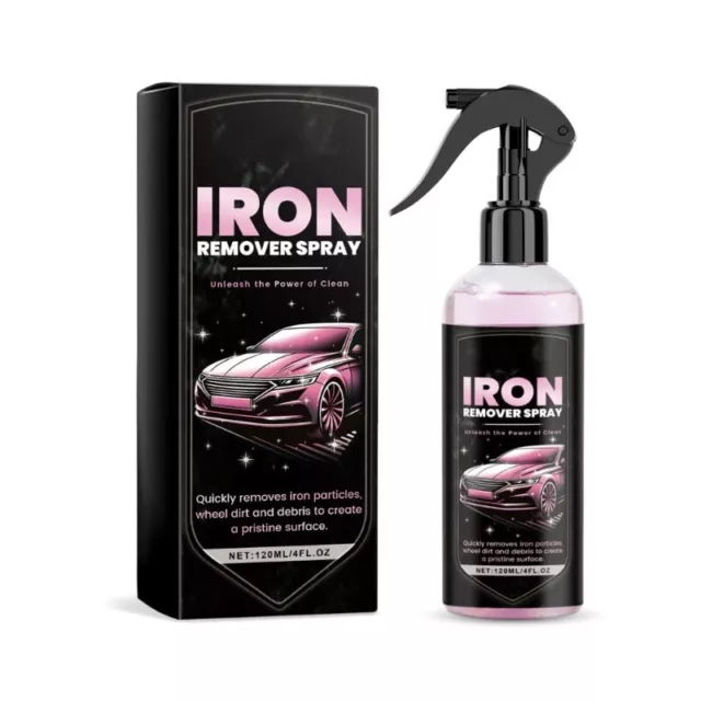 Iron Remover Iron Dirt Dissolver Formula for Car Paint Care Motorcycles
