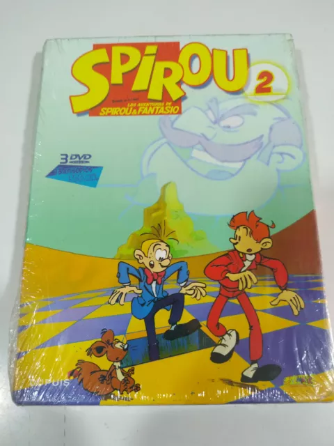 Spirou 2 Las Aventuras de Spirou & Fantasio - 3 x DVD Español Frances Nueva - 3T