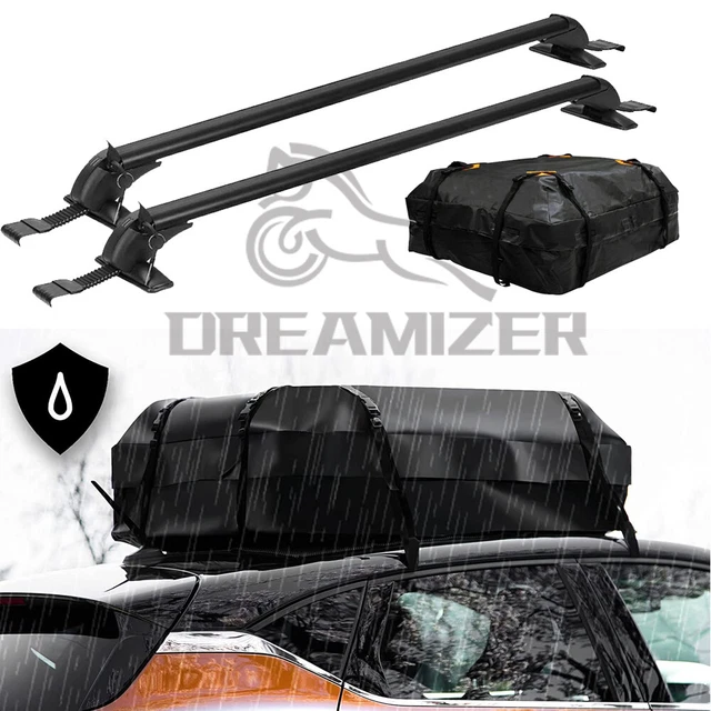 Roof Rack Cross Bars For BMW 5-Series F10 2010-2017 Silver Set 2 Pcs - View #8