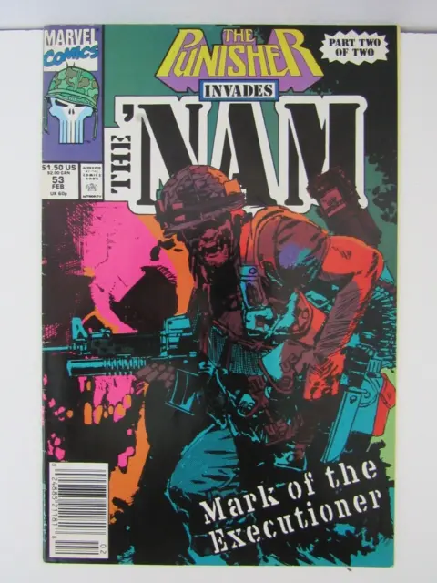 Marvel Comics The Punisher Invades the Nam Part 2 No.53 February 1991 (Pg94D)