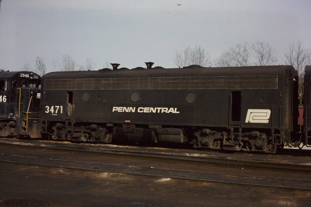 Orig. Slide Penn Central #3471 Sharonville Ohio           (B-9)