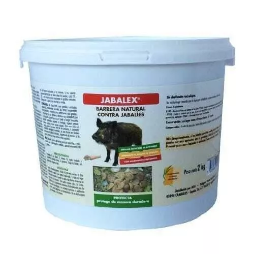 Jabalex. Repelente granulado contra jabalíes de 2 Kg