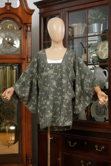 Dear Vanilla Japanese Kimono Michiyuki Coat Women's Authentic Jacket Japan Made