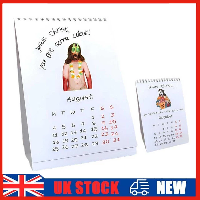 JESUS CHRIST WHAT A YEAR Calendar 2025 Jesus Christ A4 Wall Calendar ...