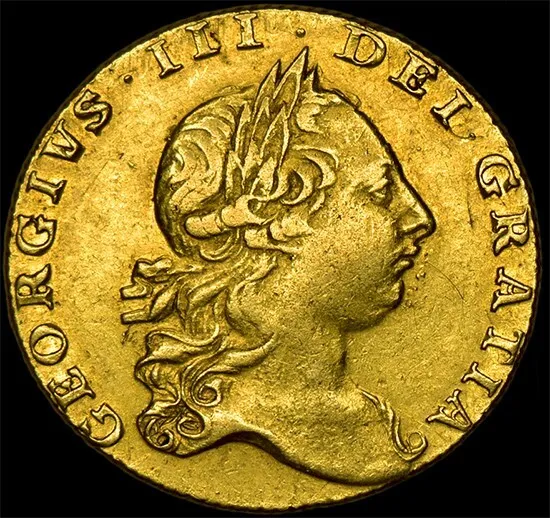 Excellent & Rare King George The Iii 1763 Gold Guinea....