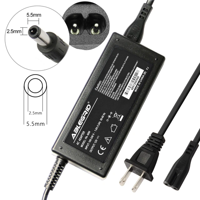 AC Adapter Charger For Sceptre E165WD-SS E165WV-SS E168WD-SS LED TV Power Supply