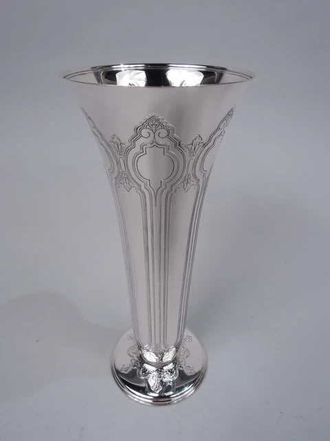 Tiffany Vaso 18193B Antico Edwardian Classica Americana Argento Sterling