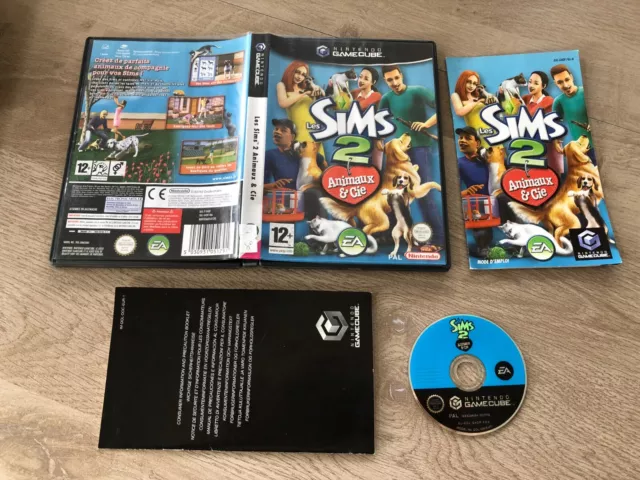Les Sims 2 : Animaux & Cie Nintendo GC Gamecube Wii PAL FR VF